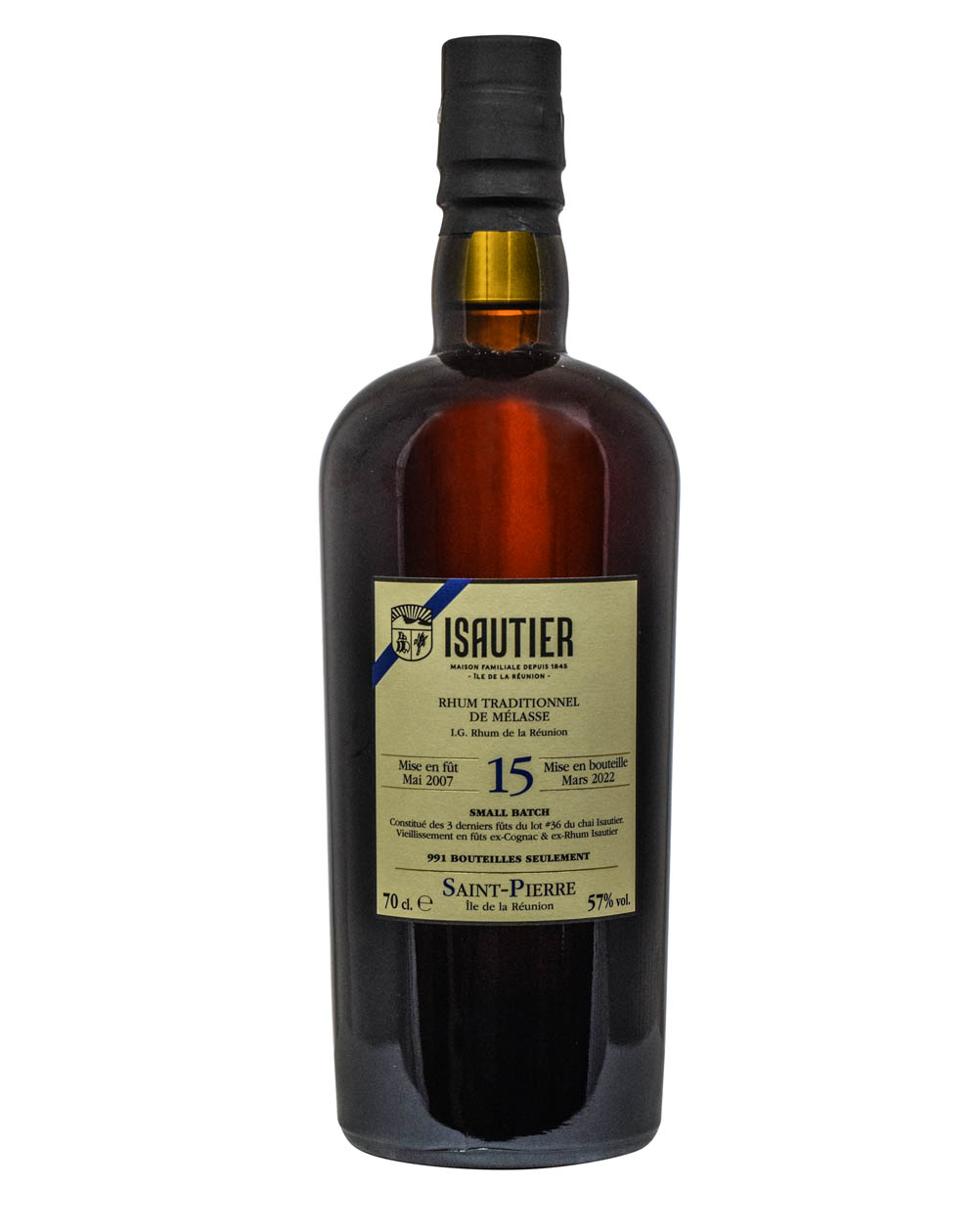Isautier 15 Years Old Velier Small Batch 2007 - Musthave Malts